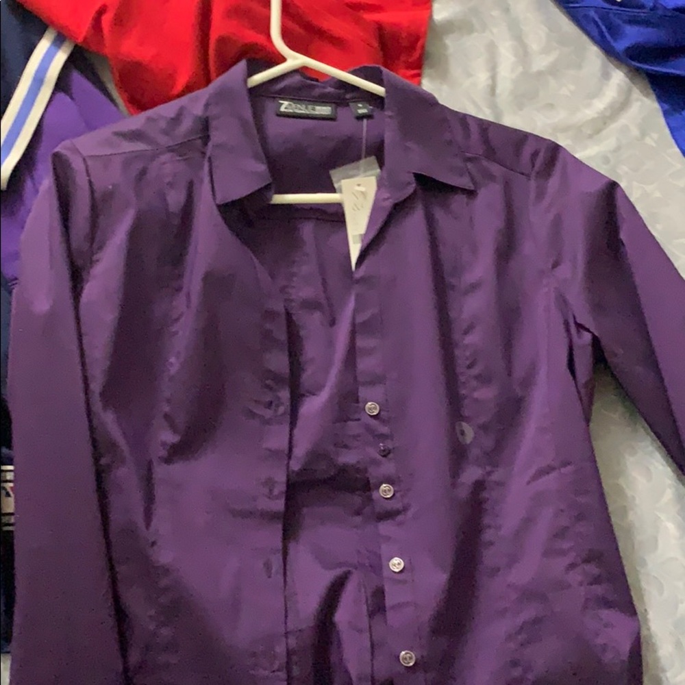 New York and company button up blouse